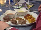 Tournedos vom Wildrücken (Hirsch, Reh, Wildschwein) mit Kartoffelnest und-gratin - Rezept - Bild Nr. 7855