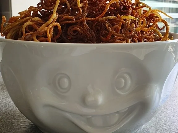 Rezept: Kartoffelstroh mal anders Bild Nr. 7 Kartoffelstroh mal anders - Rezept - Bild Nr. 7