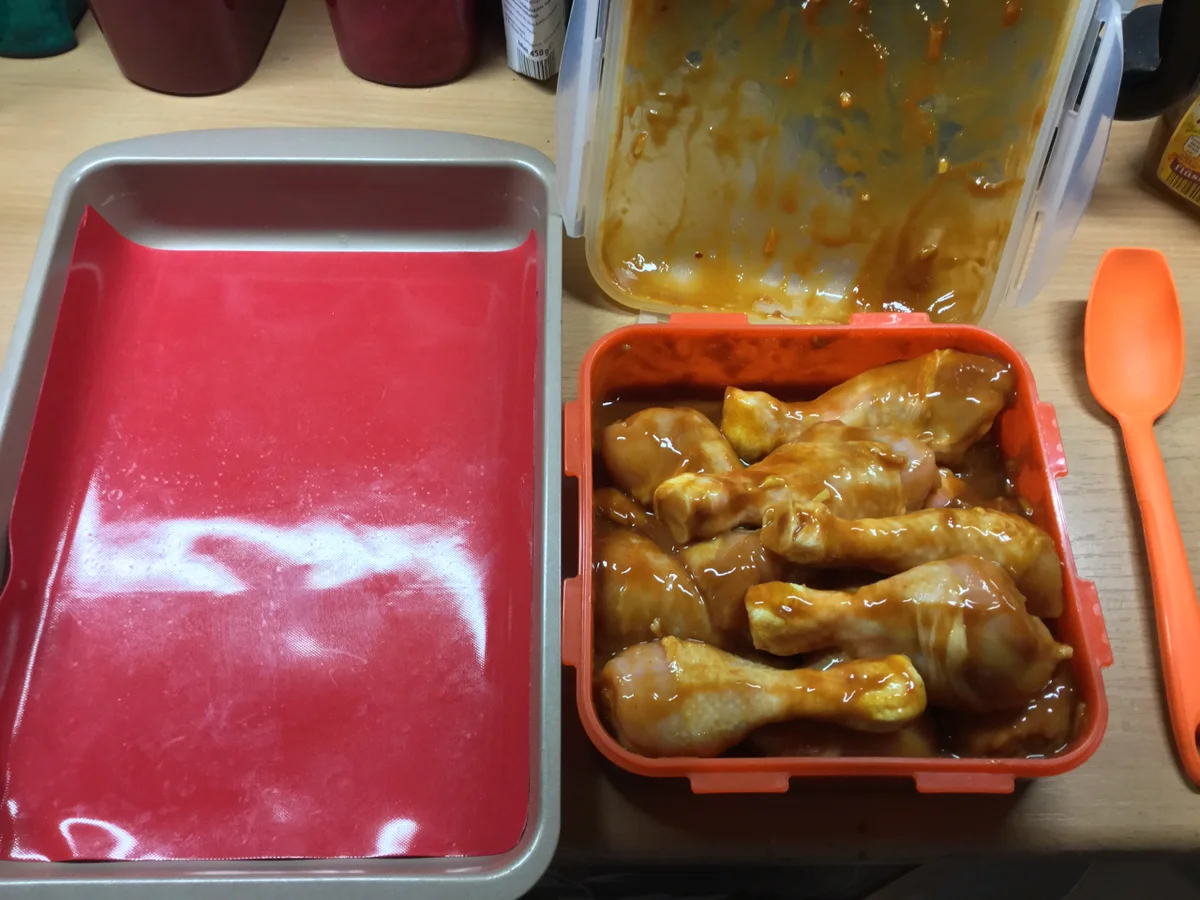 Marinierte Hähnchenunterschenkel - Rezept - Bild Nr. 7905