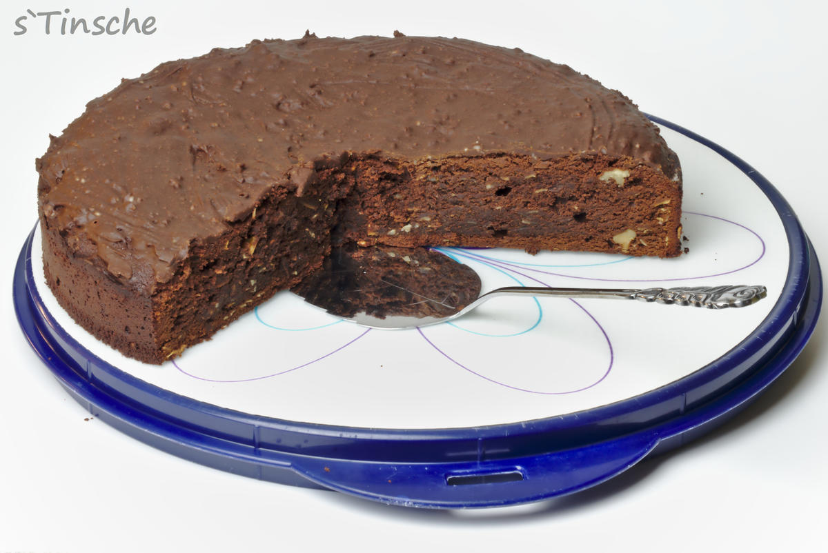 Schoko-Brownie-Kuchen - Rezept - Bild Nr. 7911