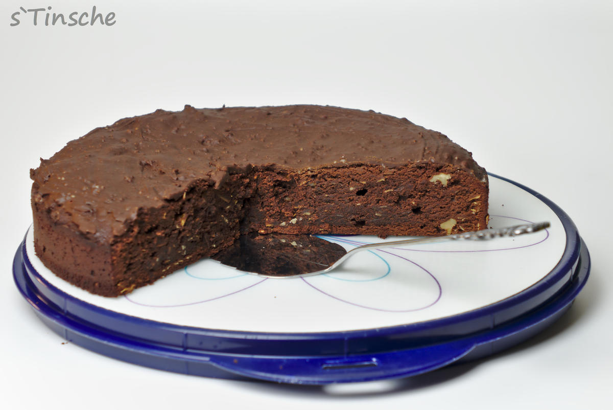 Schoko-Brownie-Kuchen - Rezept - Bild Nr. 7912