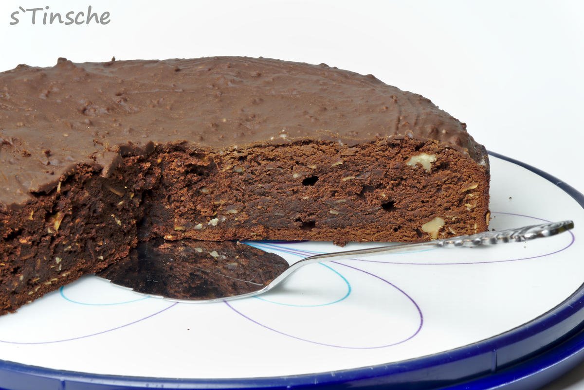 Schoko-Brownie-Kuchen - Rezept - Bild Nr. 7913