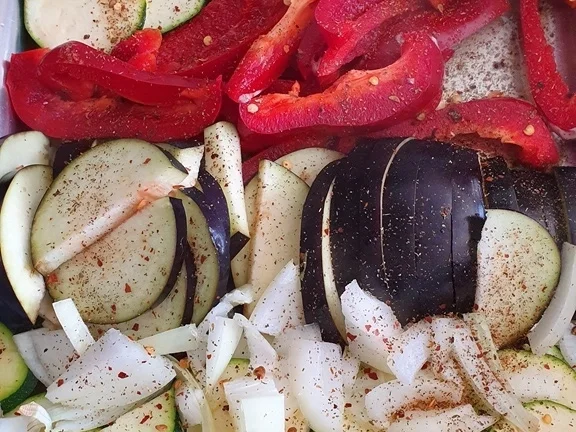 Gemüsepfanne mit viel Aroma - Rezept - Bild Nr. 7906