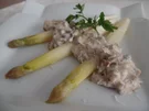 Spargel mit Pilz-Parmesan-Sauce - Rezept - Bild Nr. 7914