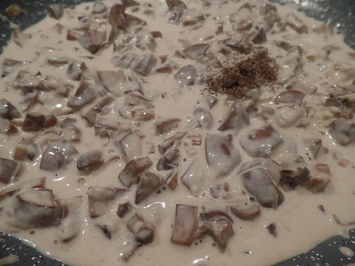 Rezept: Spargel mit Pilz-Parmesan-Sauce Bild Nr. 7923 Spargel mit Pilz-Parmesan-Sauce - Rezept - Bild Nr. 7923