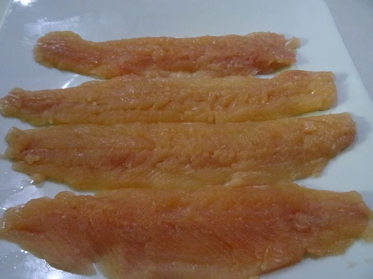 Saiblingsfilet-Röllchen im Knusperbett, im Ofen gegart - Rezept - Bild Nr. 7935