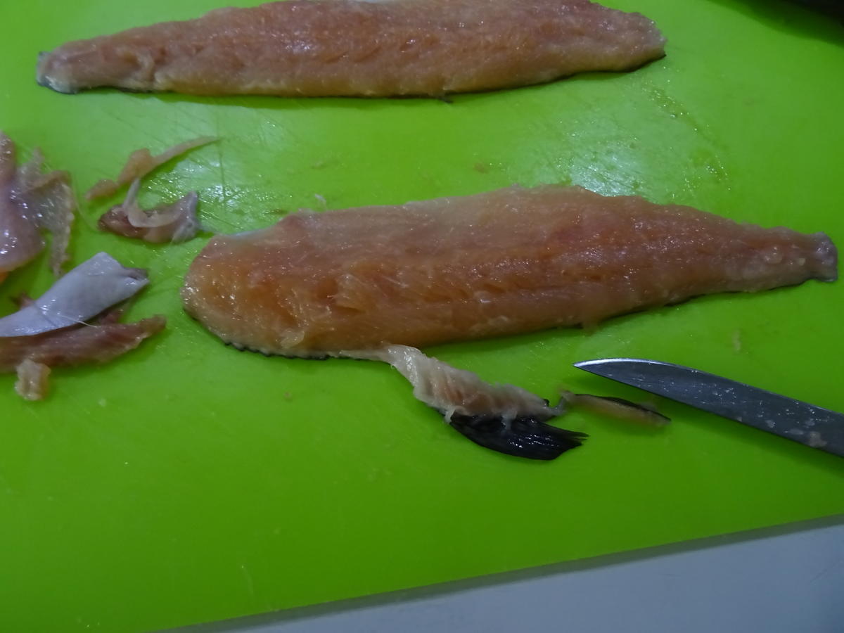 Saiblingsfilet Röllchen im Knusperbett, im Ofen gegart - einfach - von ...