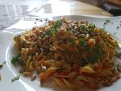 One-Pot-Pasta mit Zucchini und Karotten und Kokosmilch - Rezept - Bild Nr. 7915