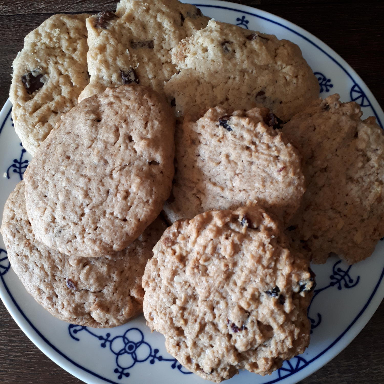 Vollkornplätzchen dienen zum Abnehmen