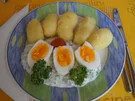 Rezept: Grüne Sauce mit gekochten Eiern und Pellkartoffeln Bild Nr. 2 Grüne Sauce mit gekochten Eiern und Pellkartoffeln - Rezept - Bild Nr. 2