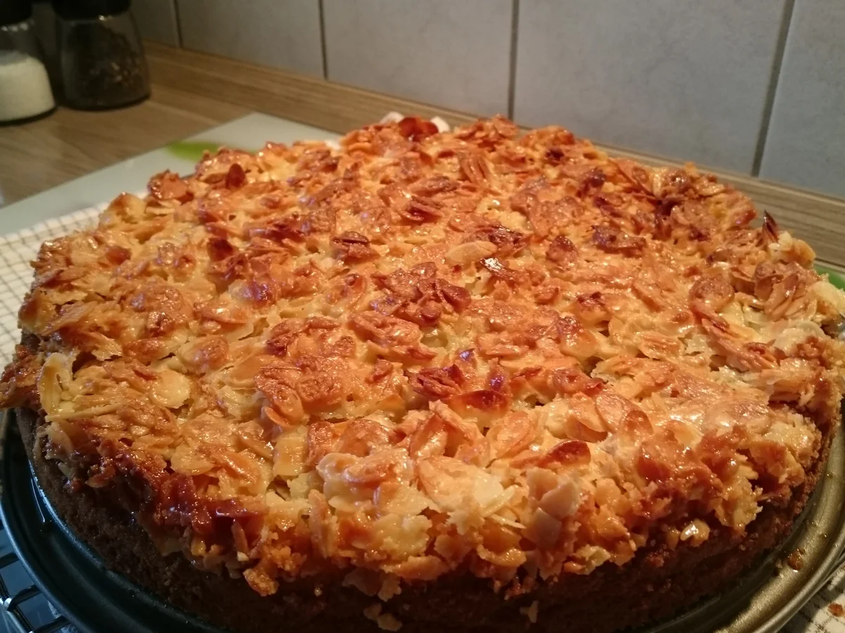 Stachelbeerkuchen mit Bienenstichdecke - Rezept - Bild Nr. 7959