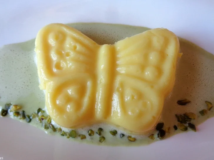 Eierlikör - Schokoladen - Pudding auf Pistazien - Soßenspiegel - Rezept - Bild Nr. 7959