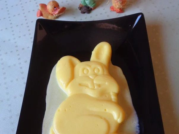 Eierlikör - Schokoladen - Pudding auf Pistazien - Soßenspiegel - Rezept - Bild Nr. 7960