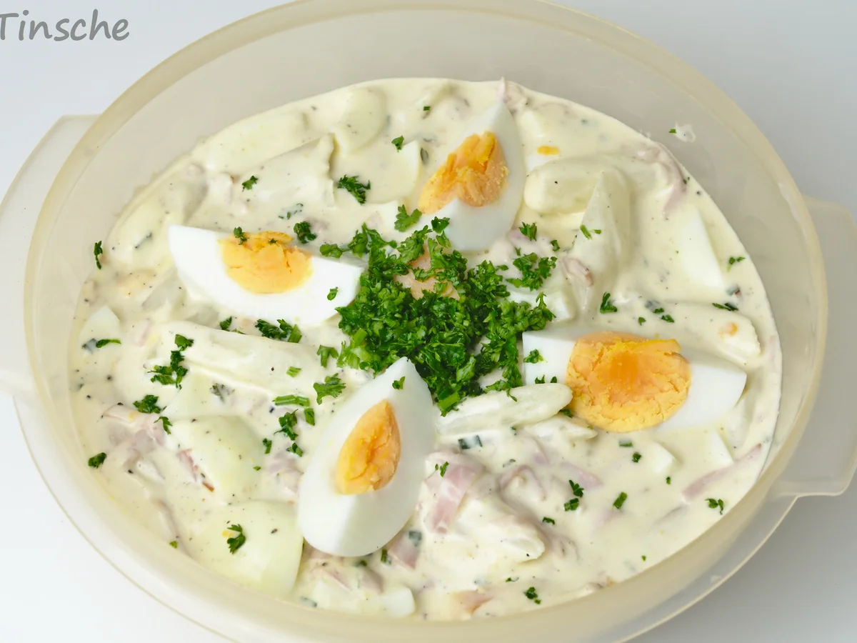 Rezept: Spargel-Ei-Salat Bild Nr. 7958 Spargel-Ei-Salat - Rezept - Bild Nr. 7958