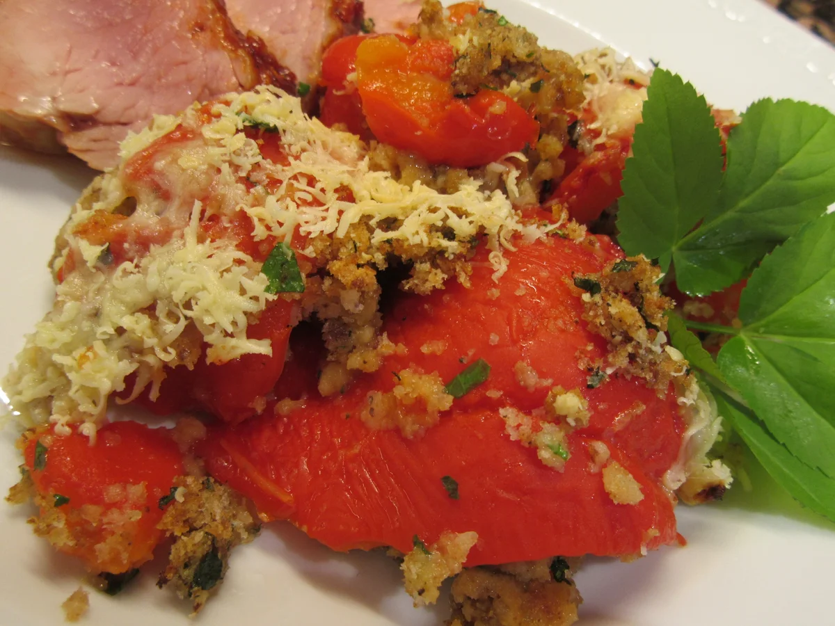 Rezept: Gemüse: Involtini di peperoni (Sizilien/Lipari) Bild Nr. 7978 Gemüse: Involtini di peperoni (Sizilien/Lipari) - Rezept - Bild Nr. 7978