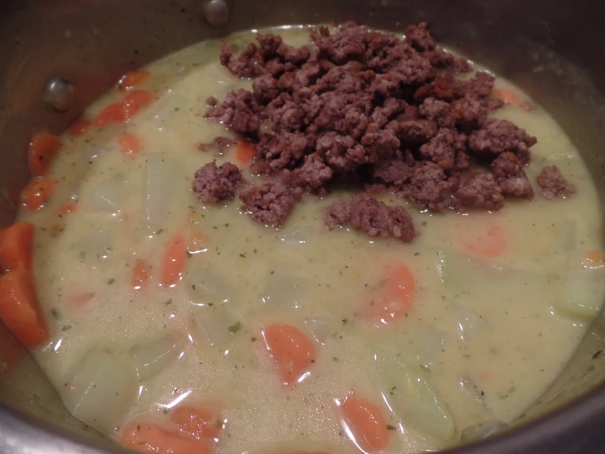 Gemüse-Hack-Eintopf - Rezept - Bild Nr. 7989