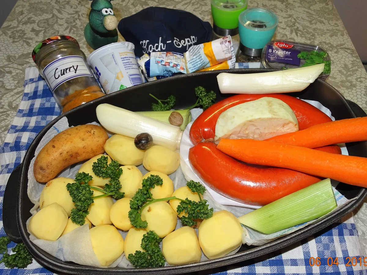 Cremige Curry-Kartoffelsuppe - Rezept - Bild Nr. 7979