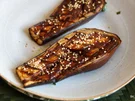 Beilage: Miso-Auberginen aus dem Ofen - Rezept - Bild Nr. 2