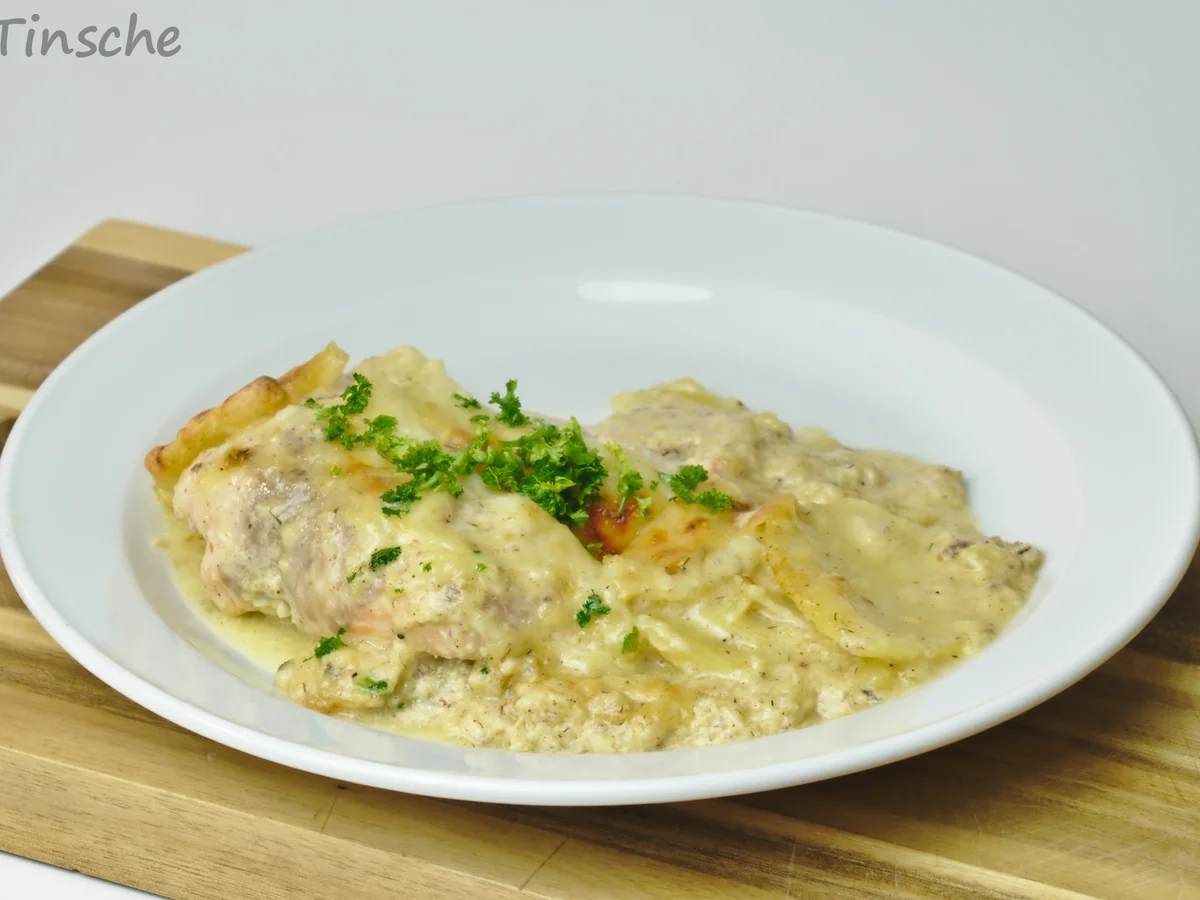 Kartoffel-Lachs-Auflauf - Rezept - Bild Nr. 7987