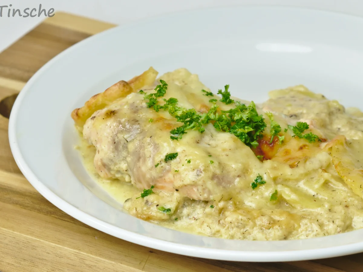 Kartoffel-Lachs-Auflauf - Rezept - Bild Nr. 7989