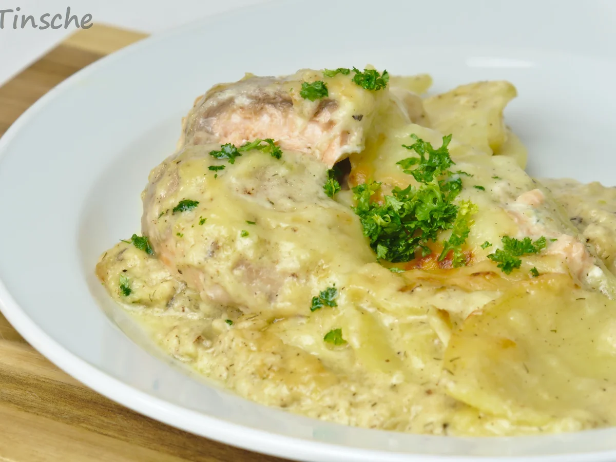 Kartoffel-Lachs-Auflauf - Rezept - Bild Nr. 7990