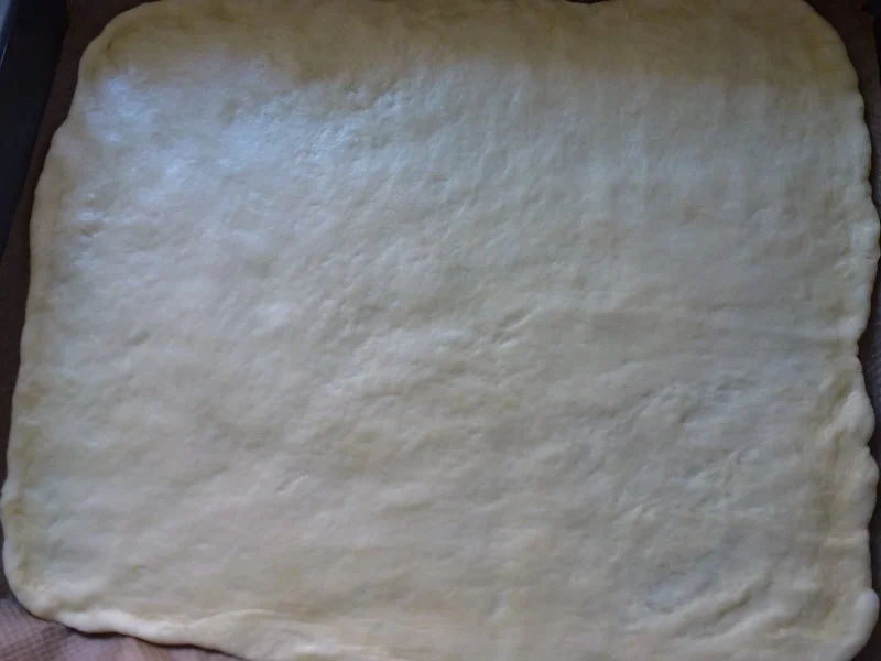 Rezept: Hefekuchen vom Blech mit nussiger Decke Bild Nr. 8011 Hefekuchen vom Blech mit nussiger Decke - Rezept - Bild Nr. 8011