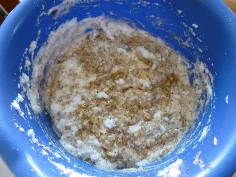 Rezept: Hefekuchen vom Blech mit nussiger Decke Bild Nr. 8016 Hefekuchen vom Blech mit nussiger Decke - Rezept - Bild Nr. 8016