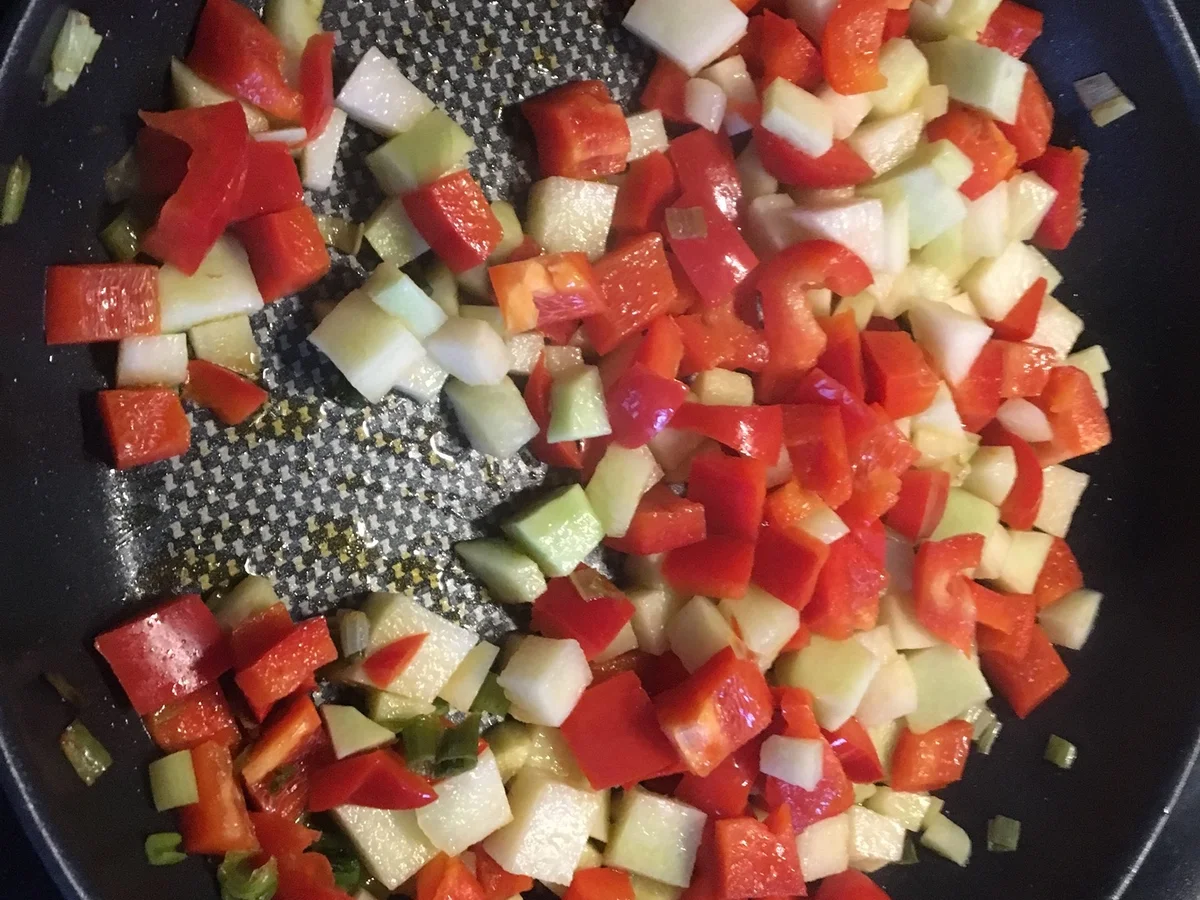 Scharfe Gemüsepfanne - Rezept - Bild Nr. 2