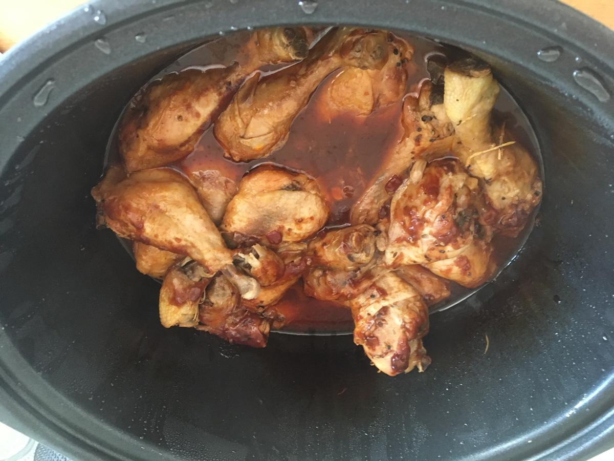 Crockpot: BBQ Drumsticks - Rezept - Bild Nr. 3