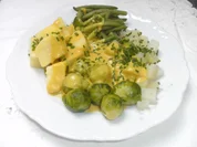 Gemüseteller mit Senfsoße - Rezept - Bild Nr. 8010