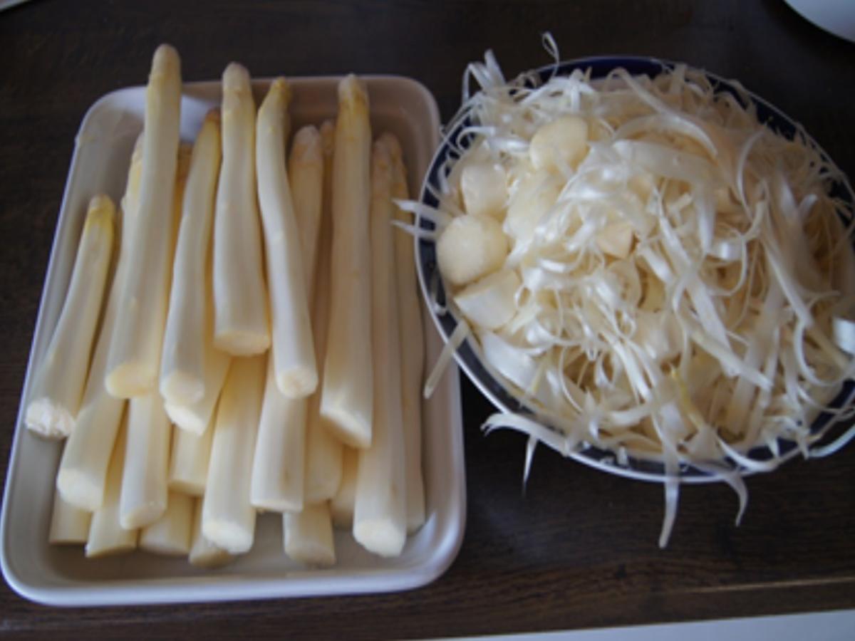 Stielkotelett mit Spargel und Kartoffeln - Rezept - Bild Nr. 10