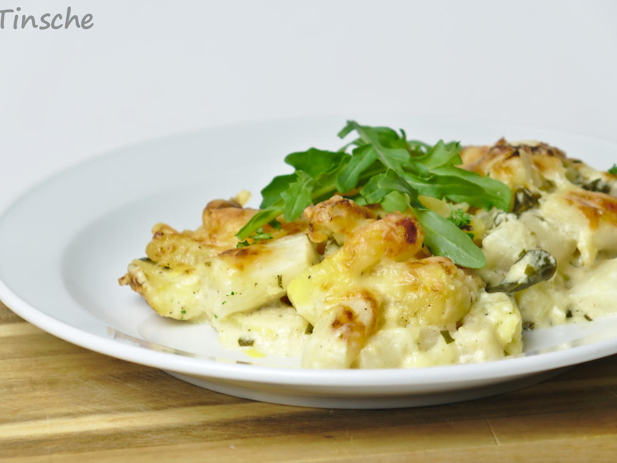 Kartoffel-Spargel-Auflauf - Rezept mit Bild - kochbar.de