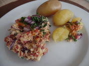 Pellkartoffeln mit Speck-Obatzda - Rezept - Bild Nr. 8037