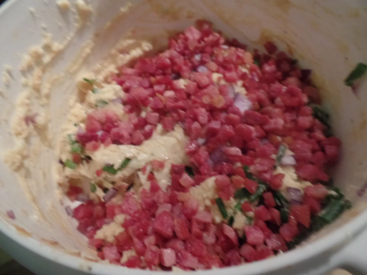 Pellkartoffeln mit Speck-Obatzda - Rezept - Bild Nr. 8045