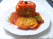 Gefüllte Paprika mit Couscousfüllung - Rezept - Bild Nr. 2