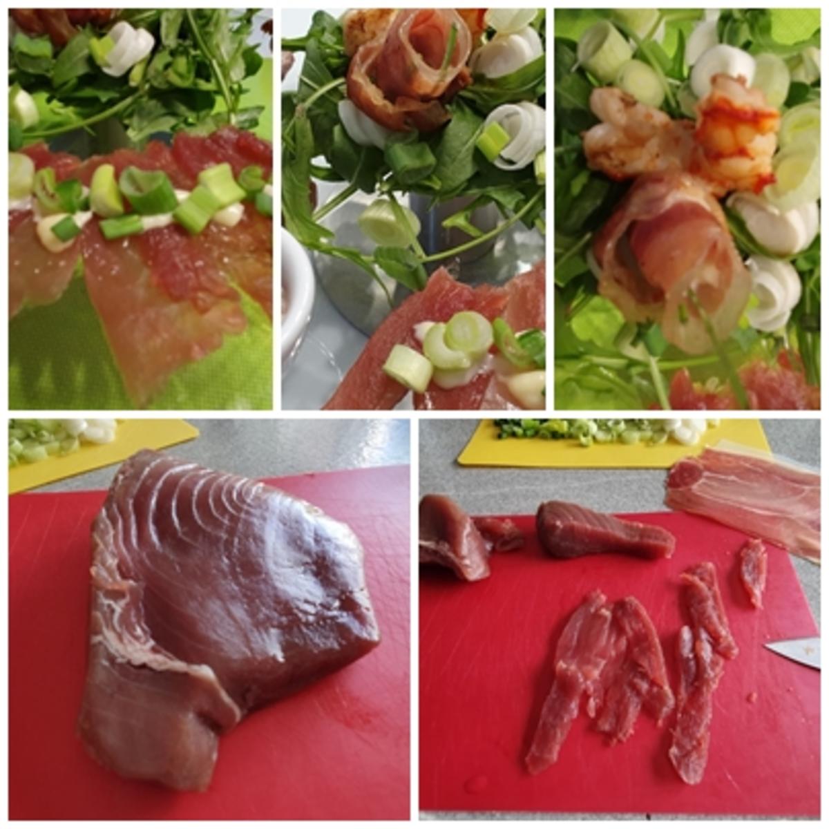 Thunfisch (4 Variationen) mit Rucolasalat = kochbar Challenge 4.0 (Mai 2019) - Rezept - Bild Nr. 8040