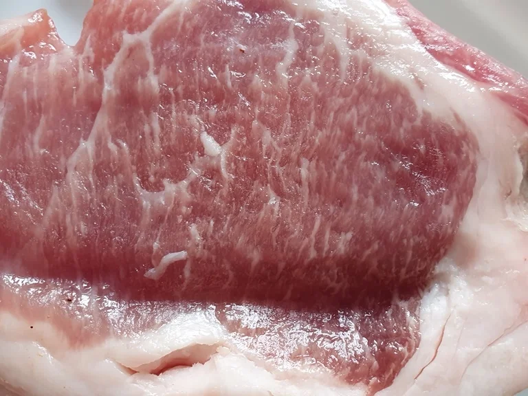 Iberico Kotelett (Karreè) mit Rhabarbersenfsosse = kochbar Challenge 4.0 (Mai 2019) - Rezept - Bild Nr. 8043