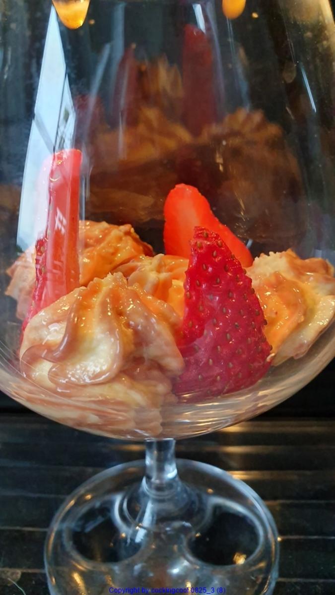 Schokokaffee-Vanilleeis, Espresso u. Erdbeeren = kochbar Challenge 4.0 (Mai 2019) - Rezept - Bild Nr. 8045