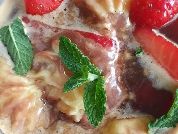 Schokokaffee-Vanilleeis, Espresso u. Erdbeeren = kochbar Challenge 4.0 (Mai 2019) - Rezept - Bild Nr. 8050