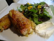 Rezept: Spargel im Schinken-Rösti-Mantel Bild Nr. 2 Spargel im Schinken-Rösti-Mantel - Rezept - Bild Nr. 2