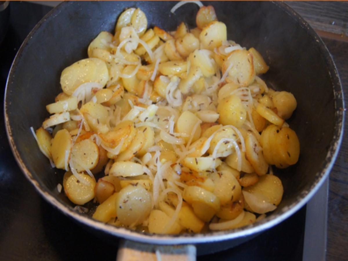 Weißer Presssack mit herzhaften Bratkartoffeln - Rezept - Bild Nr. 8