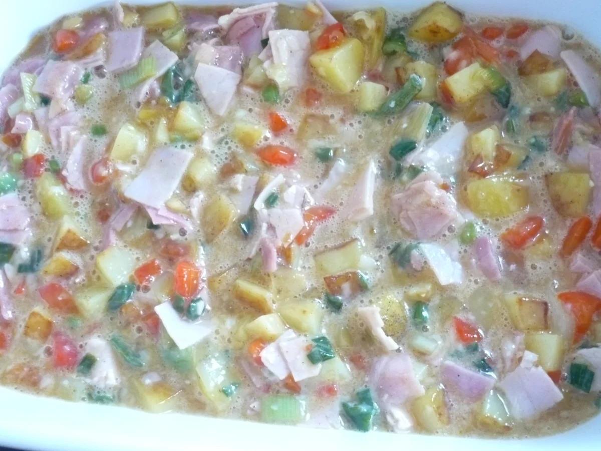 Frittata mit Schinken - Rezept - Bild Nr. 8059