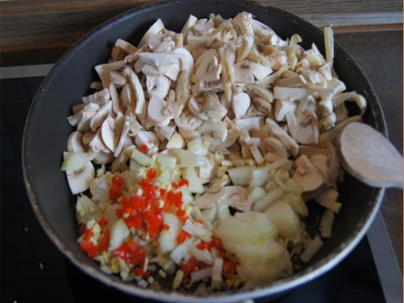 Rezept: Lasagne mit Pilzen Bild Nr. 6 Lasagne mit Pilzen - Rezept - Bild Nr. 6