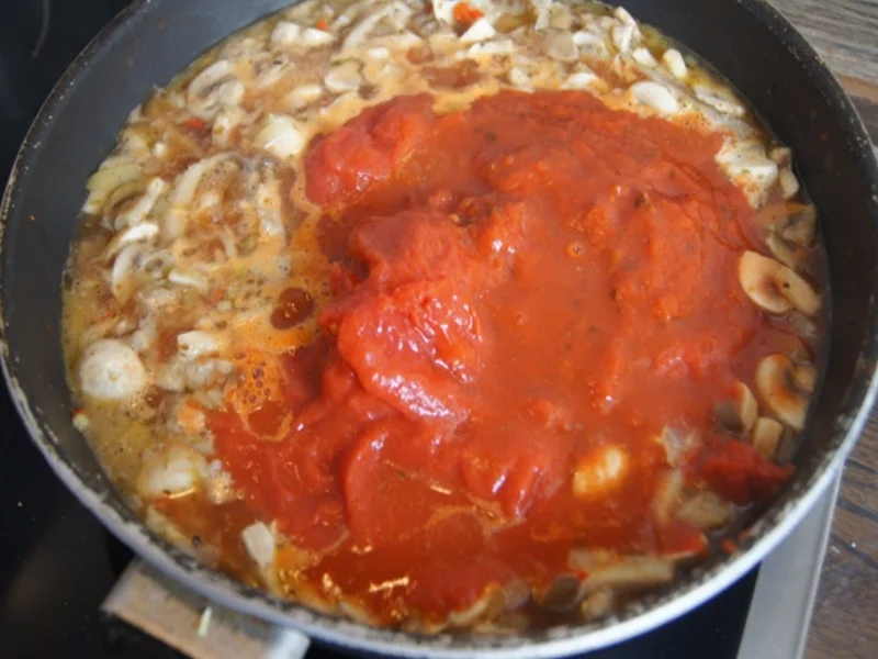 Rezept: Lasagne mit Pilzen Bild Nr. 8 Lasagne mit Pilzen - Rezept - Bild Nr. 8