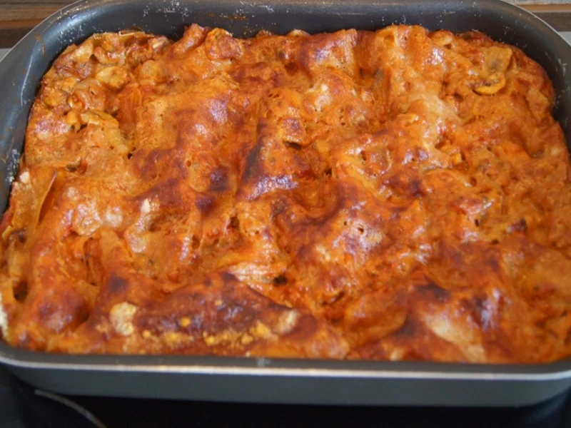 Rezept: Lasagne mit Pilzen Bild Nr. 12 Lasagne mit Pilzen - Rezept - Bild Nr. 12