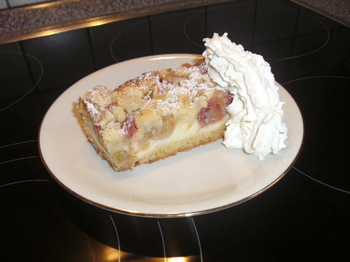 Rhabarber-Blechkuchen - Rezept - Bild Nr. 8055