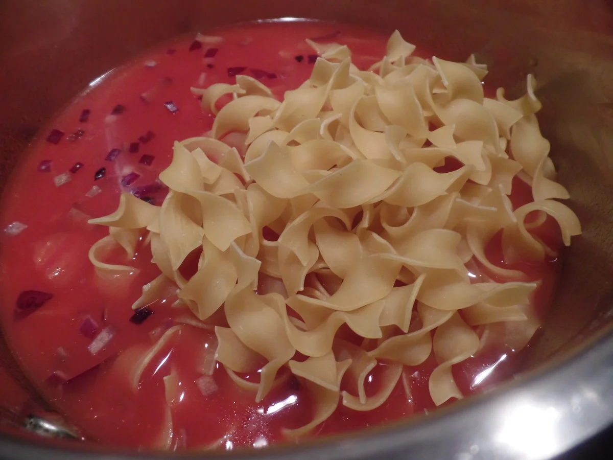 Rezept: Überbackene Schinkennudeln Bild Nr. 8061 Überbackene Schinkennudeln - Rezept - Bild Nr. 8061