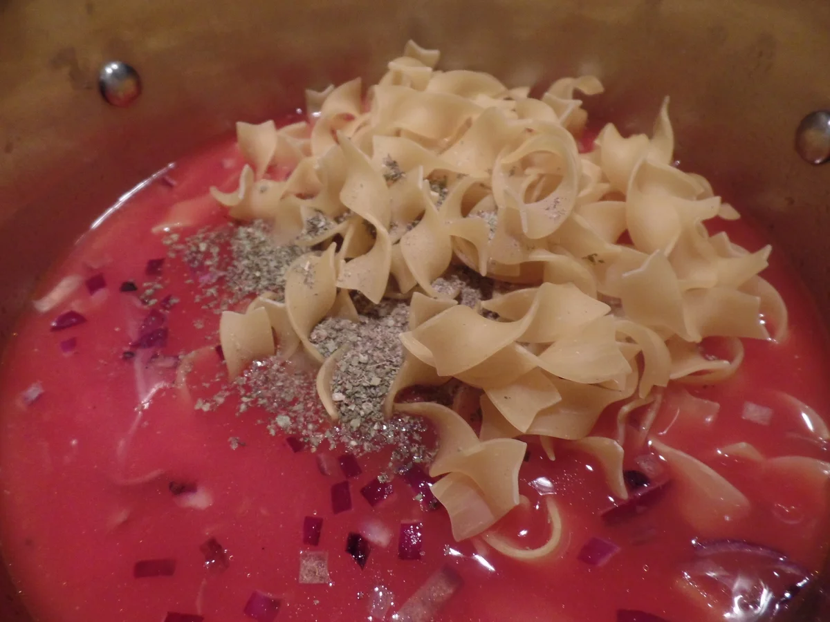 Rezept: Überbackene Schinkennudeln Bild Nr. 8063 Überbackene Schinkennudeln - Rezept - Bild Nr. 8063