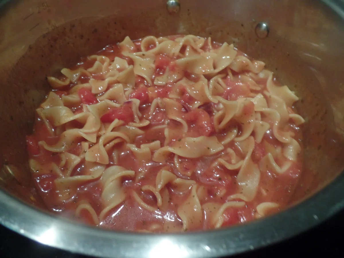 Rezept: Überbackene Schinkennudeln Bild Nr. 8065 Überbackene Schinkennudeln - Rezept - Bild Nr. 8065