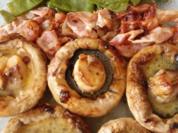 Bohnen Speck und Champignons - Rezept - Bild Nr. 2